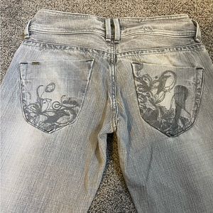 Vintage low waisted boot cut jeans - SALSA brand